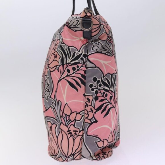 PRADA Tote Bag Nylon Pink Auth - Picture 5 of 16